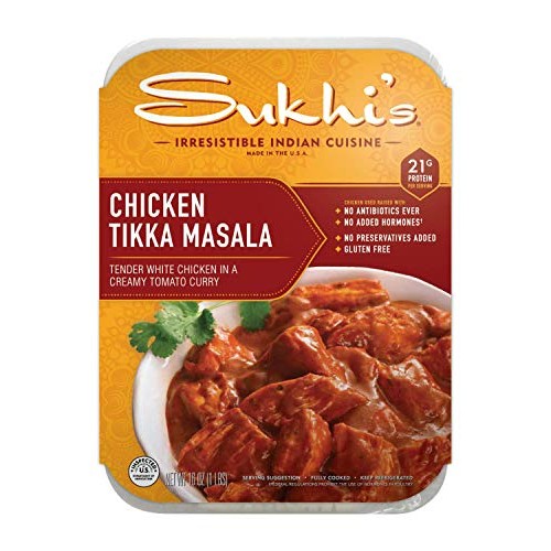 Sukhis Indian Food Refrigerated Entrees, Protein Bundle, 4 Count