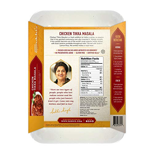 Sukhis Indian Food Refrigerated Entrees, Protein Bundle, 4 Count