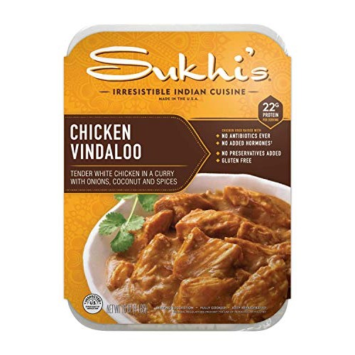 Sukhis Indian Food Refrigerated Entrees, Protein Bundle, 4 Count