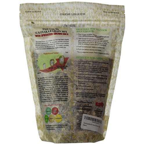 Nishimoto Trading Co., Sukoyaka 8 Grain Mix With Sprouted Brown