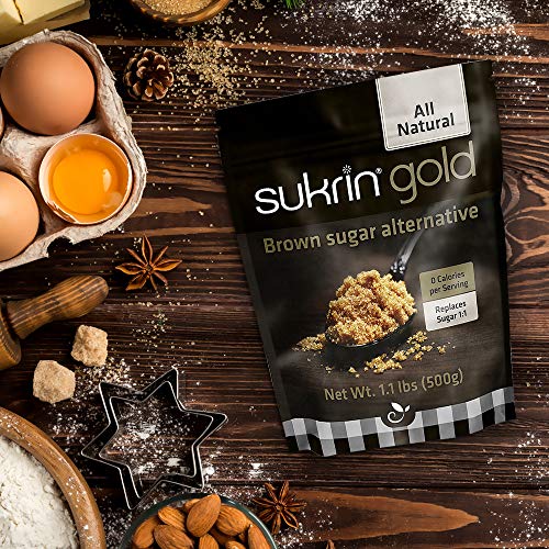 Sukrin Gold - Natural Brown Sugar Alternative - No Calorie Eryth