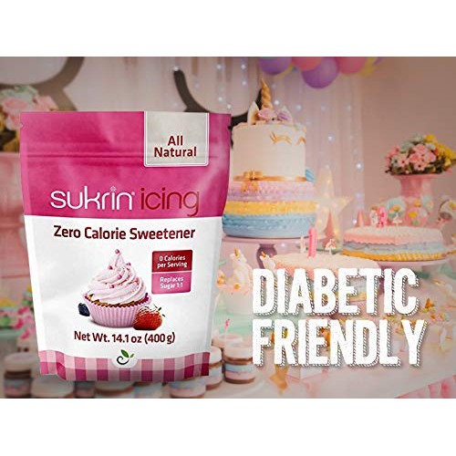 Sukrin Icing Melis - 400 G All Natural Powdered Sugar Substitu
