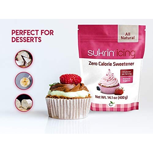 Sukrin Icing Melis - 400 G All Natural Powdered Sugar Substitu