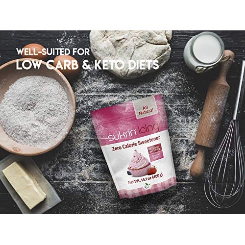 Sukrin Icing Melis - 400 G All Natural Powdered Sugar Substitu