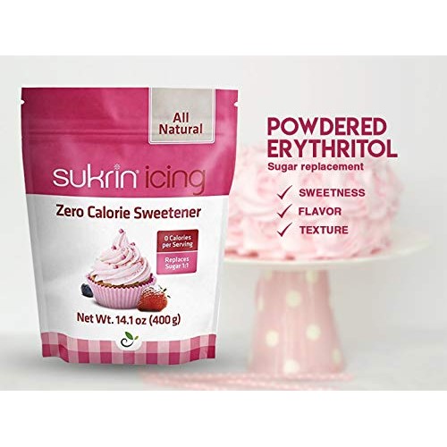 Sukrin Icing Melis - 400 G All Natural Powdered Sugar Substitu