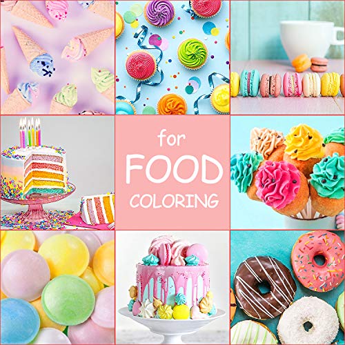 Food Coloring, 24 Color Vibrant Food Color, Concentrated Food Co