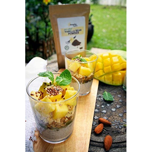 Vanilla Bean Powder, 3.53 Oz - Raw Ground Vanilla Bean - Unsweet