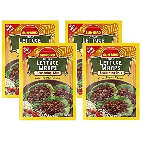 Lettuce Wrap Seasoning Mix Packets - Asian Fusion Recipe For Chi