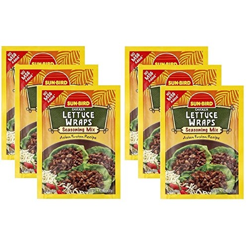Lettuce Wrap Seasoning Mix Packets - Asian Fusion Recipe For Chi