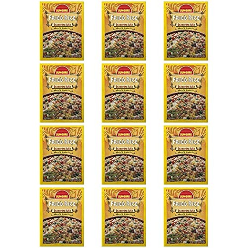 Sunbird Fried Rice Seasoning Mix, 0.74 Ounce - 12 Pack