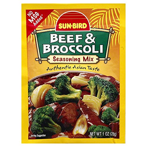 Sunbird Seasoning Beef &Amp; Broccoli 1.0 Ozpack Of 4