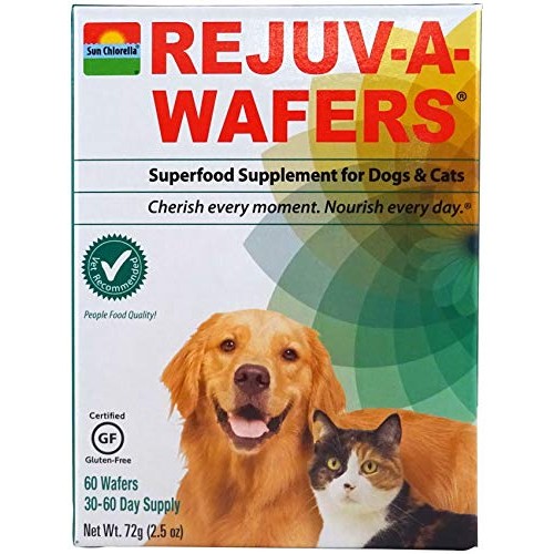 Sun Chlorella- Rejuv-A-Wafers- Chlorella &Amp; Eleuthero Superfood S