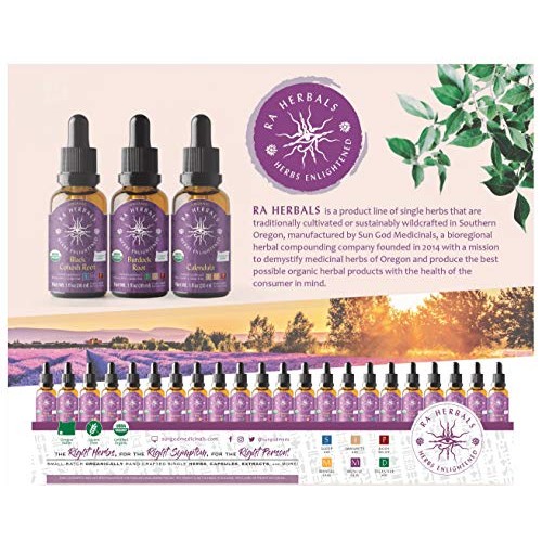 Ra Herbals Certified Organic/Gluten Free Fennel Seed Tincture He