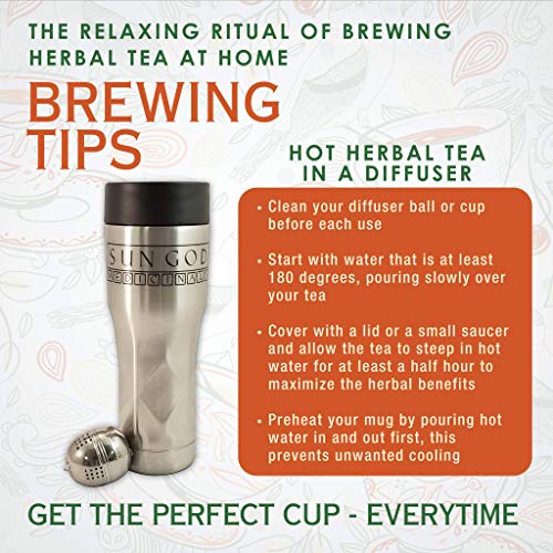 Sun God Medicinals Organic Loose Leaf Herbal Tea For Detoxificat
