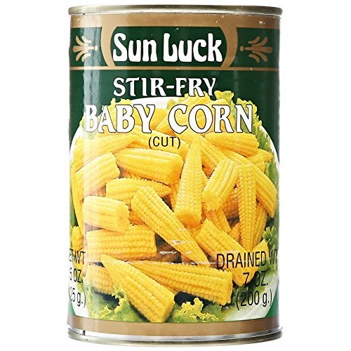 Sun Luck Cut Baby Corn, 15 Oz