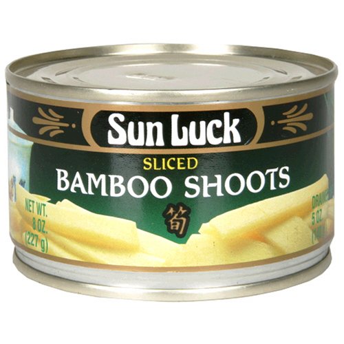 Sun Luck Sliced Bamboo Shoot, 8-Ounce Can Pack Of 12