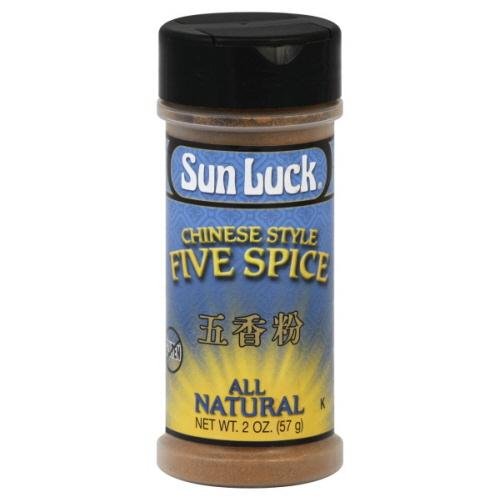 Sun Luck Five Spice Powder, 2-Ounce Pack Of 6