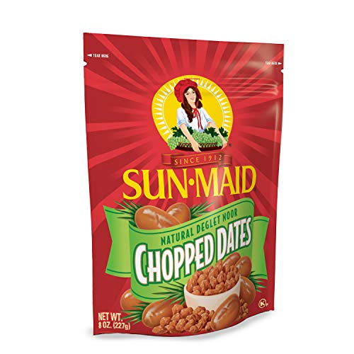 Sun-Maid California Chopped Dates In Resealable Bag, All Nautral