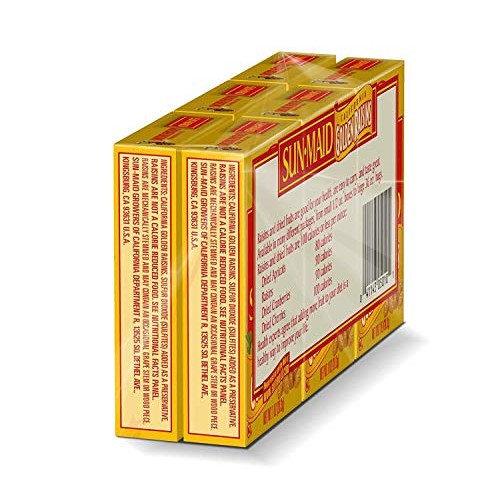 Sun-Maid California Dried Golden Raisins, No Added Sugar, Natura