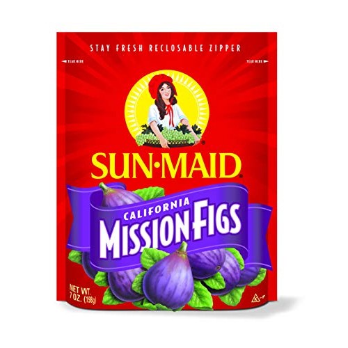 Sun-Maid California Dried Mission Figs, No Added Sugar, Non-Gmo