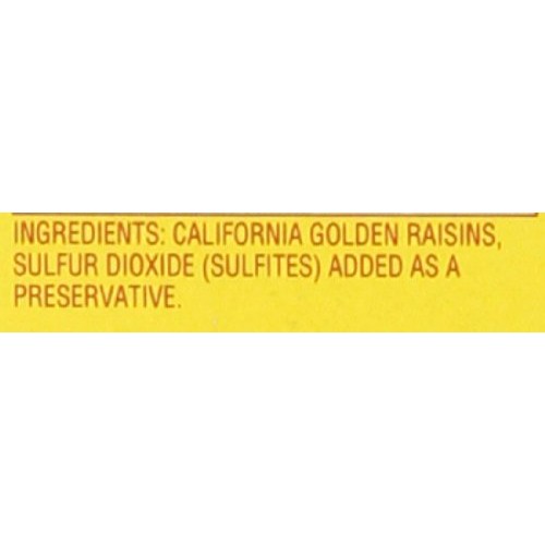 Sun Maid California Golden Raisins, 15-Ounce Boxes Pack Of 6