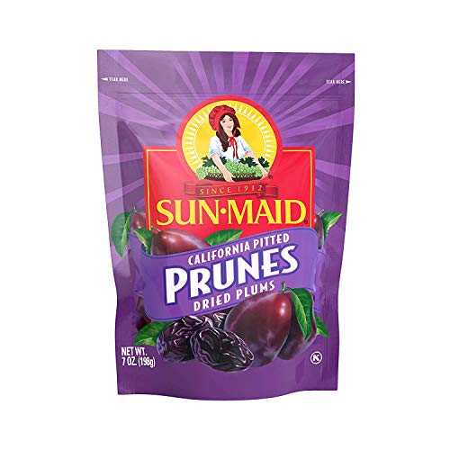 Sun-Maid California Pitted Prunes, 7 Oz Bag Pack Of 1