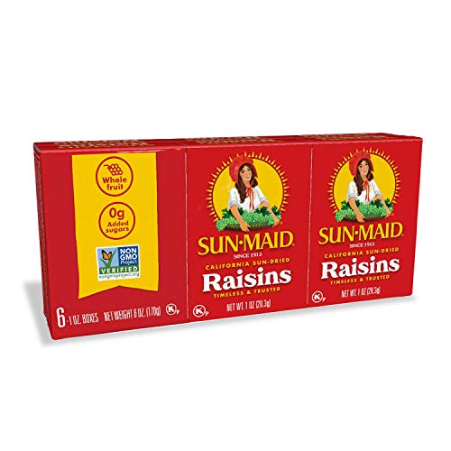 Sun-Maid | California Raisin Snacks | 1 Ounce Snack-Size For Kid...