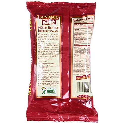Sun-Maid California Seedless Raisins, 32 Oz Pack - 1