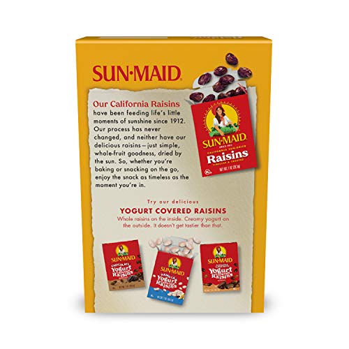 Sun-Maid Dried California Golden Raisins, All Nautral, No Added-