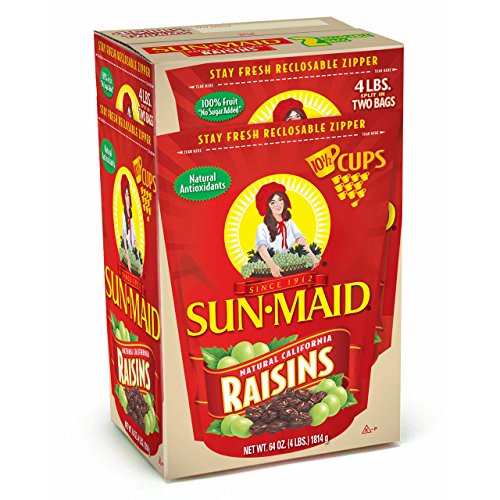 Sun-Maid Natural California Raisins, 64 Ounce