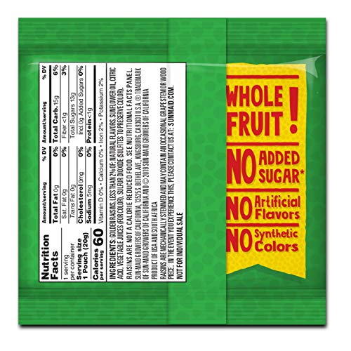 Sun-Maid Watermelon Sour Raisins 0.7 Oz, 7-Count