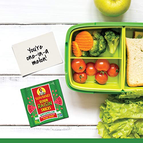 Sun-Maid Watermelon Sour Raisins 0.7 Oz, 7-Count