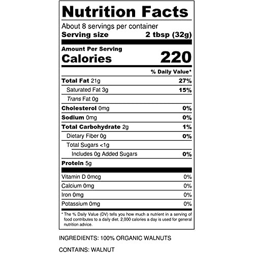 Sun & Seed Raw Organic Walnut Butter 250g