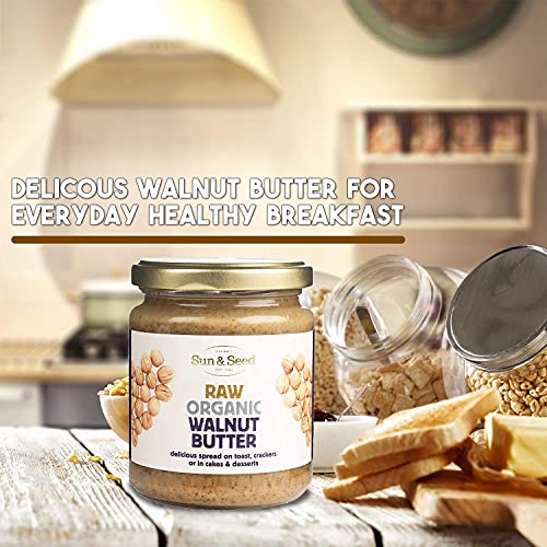 Sun & Seed Raw Organic Walnut Butter 250g