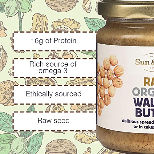 Sun & Seed Raw Organic Walnut Butter 250g