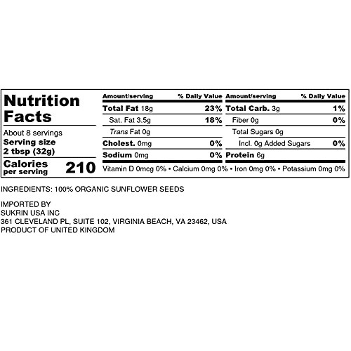 Sun Seed Raw Organic Nut Butters and Spreads - Gluten-Free and K...