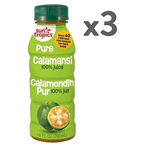 Sun Tropics Pure Calamansi, 10 Oz 3 Pack, Not From Concentrate