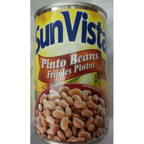 Sun Vista, Pinto Beans, 15Oz Can Pack Of 6