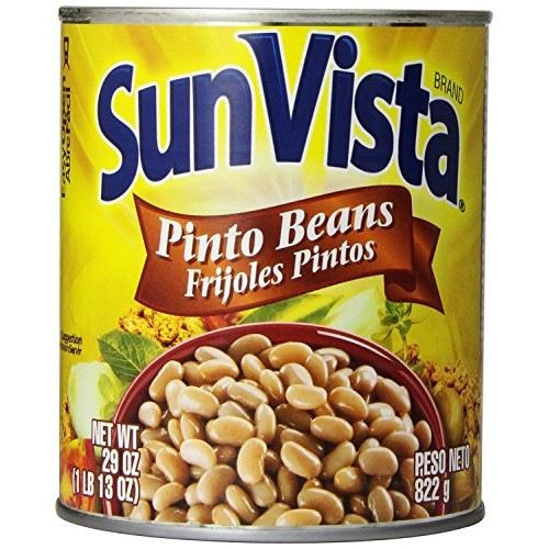 Sun Vista Pinto Beans, 29 Oz Pack Of 3