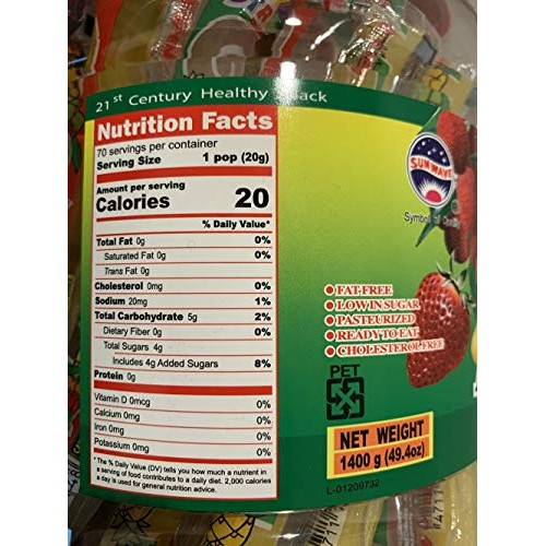 Fruit Jelly Filled Strip Straws Candy - Many Flavors! 49.4 Oz