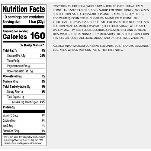 Sunbelt Bakery Fudge Dipped Chocolate Chip Chewy Granola Bars, 1