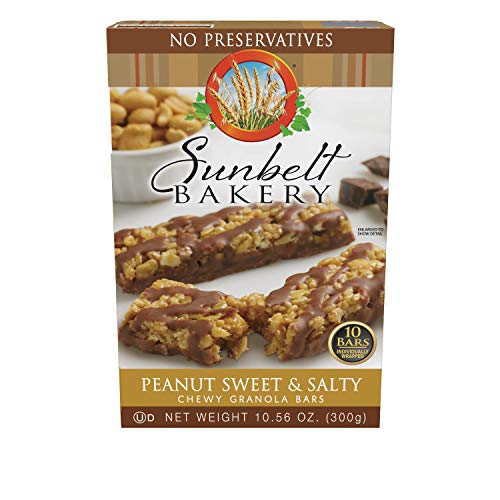 Sunbelt Bakery Sweet &Amp; Salty Peanut Chewy Granola Bars 10. 56 Oz