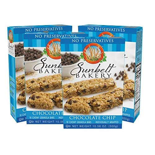 Sunbelt Bakery Chewy Chocolate Chip Granola Bars, 1.1 Ounce Bars
