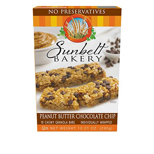 Sunbelt Bakery Combo Pack, 4 Flavor Chewy Granola Bar Variety Pa...