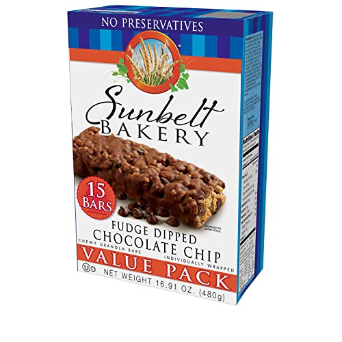 Sunbelt Bakery Fudge Dipped Chocolate Chip Chewy Granola Bars, 1