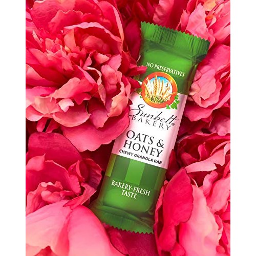 Sunbelt Bakery Oats &Amp; Honey Chewy Granola Bars, 5 Boxes, No Pres