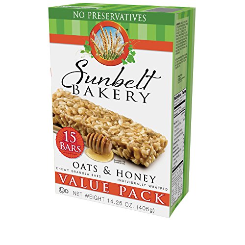 Sunbelt Bakery Oats And Honey Chewy Granola Bars Value Pack 15