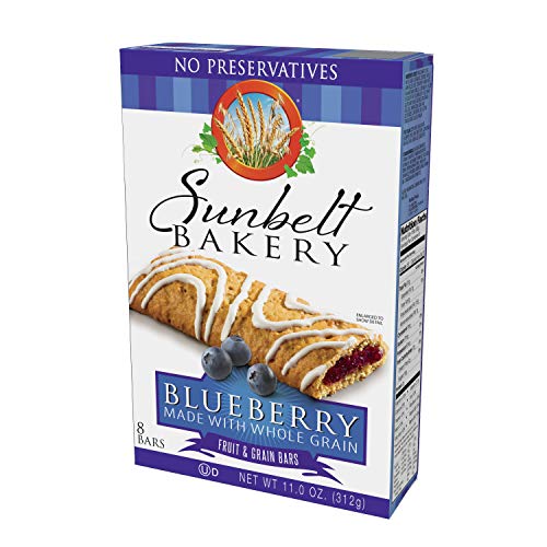 Sunbelt Bakery S Fruit &Amp; Grain Bars, Blueberry, 56 Oz Pack Of 5