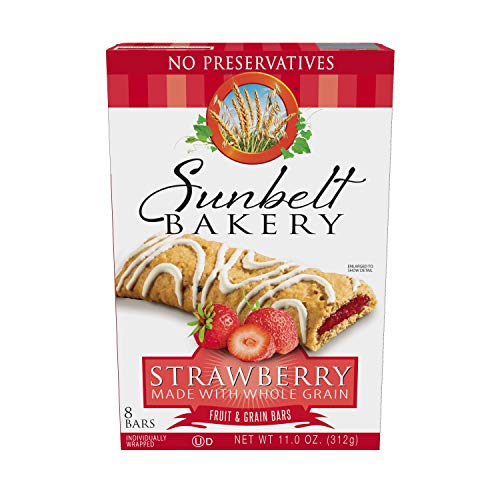 Sunbelt Bakerys Strawberry Fruit &Amp; Grain Bars, 1.4 Oz Bars, 96