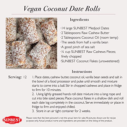 Sunbest Natural Medjool Dates, Resealable Bag, 5 Lb